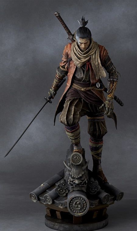 ゲッコウ GECCO SEKIRO SHADOWS DIE TWICE 隻狼 狼 1/6スケールスタチューの画像2