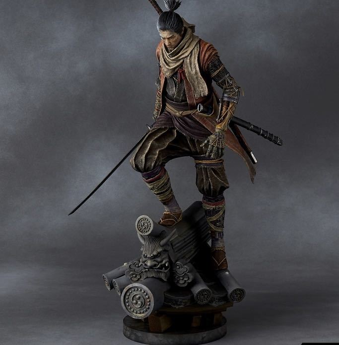 ゲッコウ GECCO SEKIRO SHADOWS DIE TWICE 隻狼 狼 1/6スケールスタチューの画像1