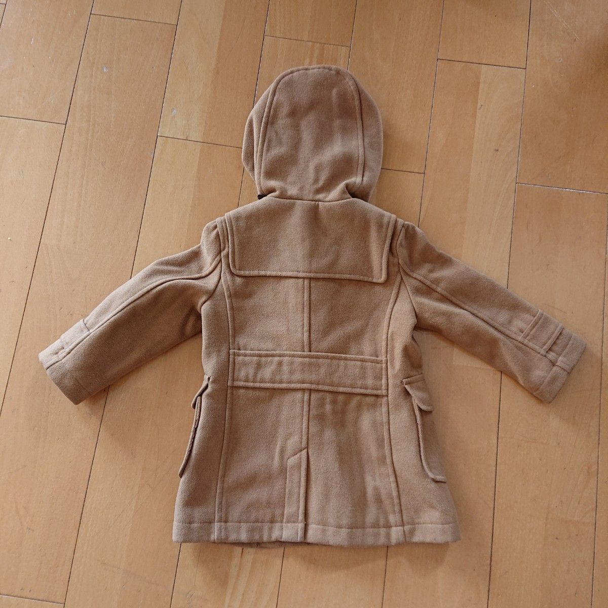 COMME CA ISM  kids キッズ コムサイズム ダッフルコート ベージュ 100cm