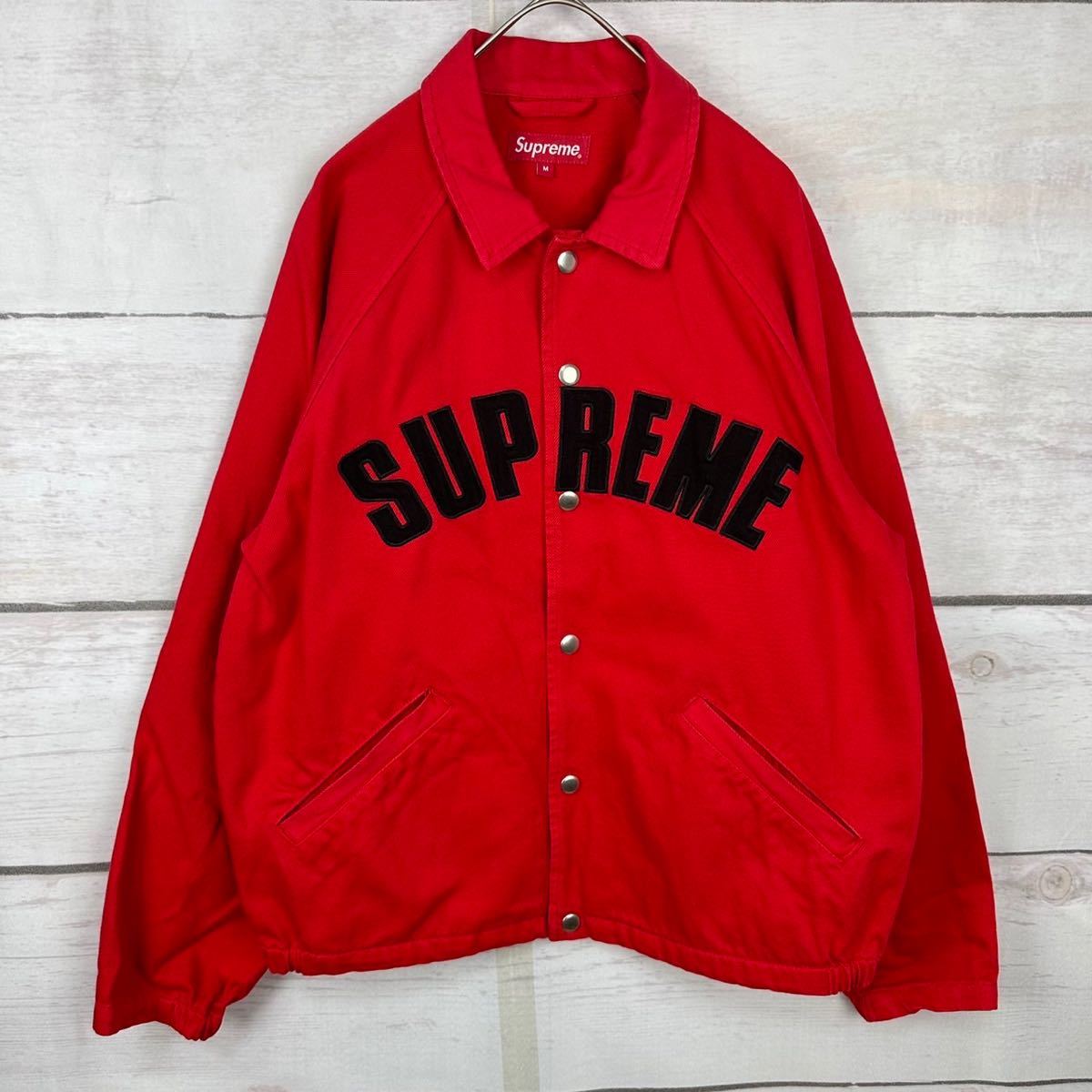 supreme シュプリーム 刺繍アーチロゴジャケット スイングトップ