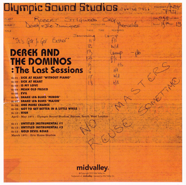 DEREK & THE DOMINOS INTO THE MYSTIC 7CD_画像6