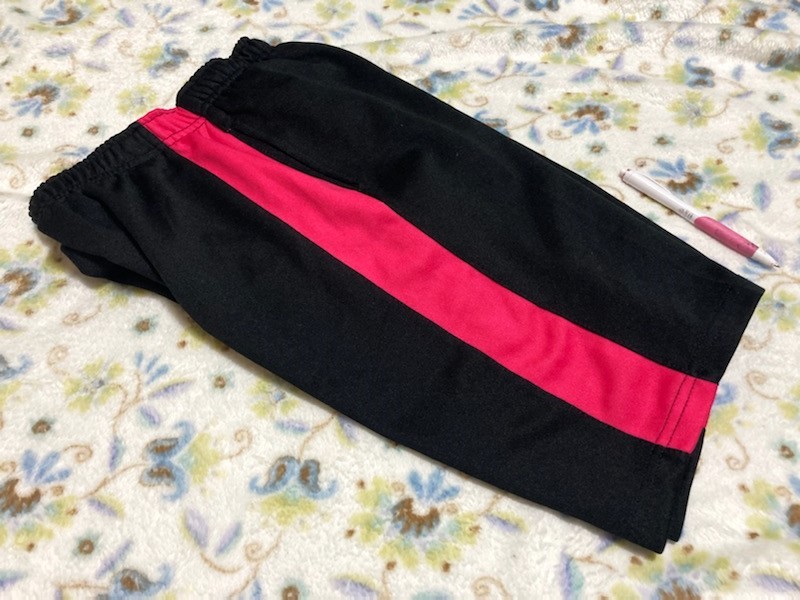 * beautiful goods!!140.~155. for [pink cabbage] jersey under * shorts * black *