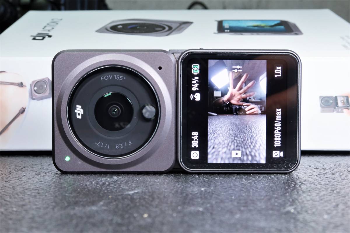 DJI Action 2 Dual Screenコンボ 4Kアクションカメラ 予備バッテリー付き 極美品!