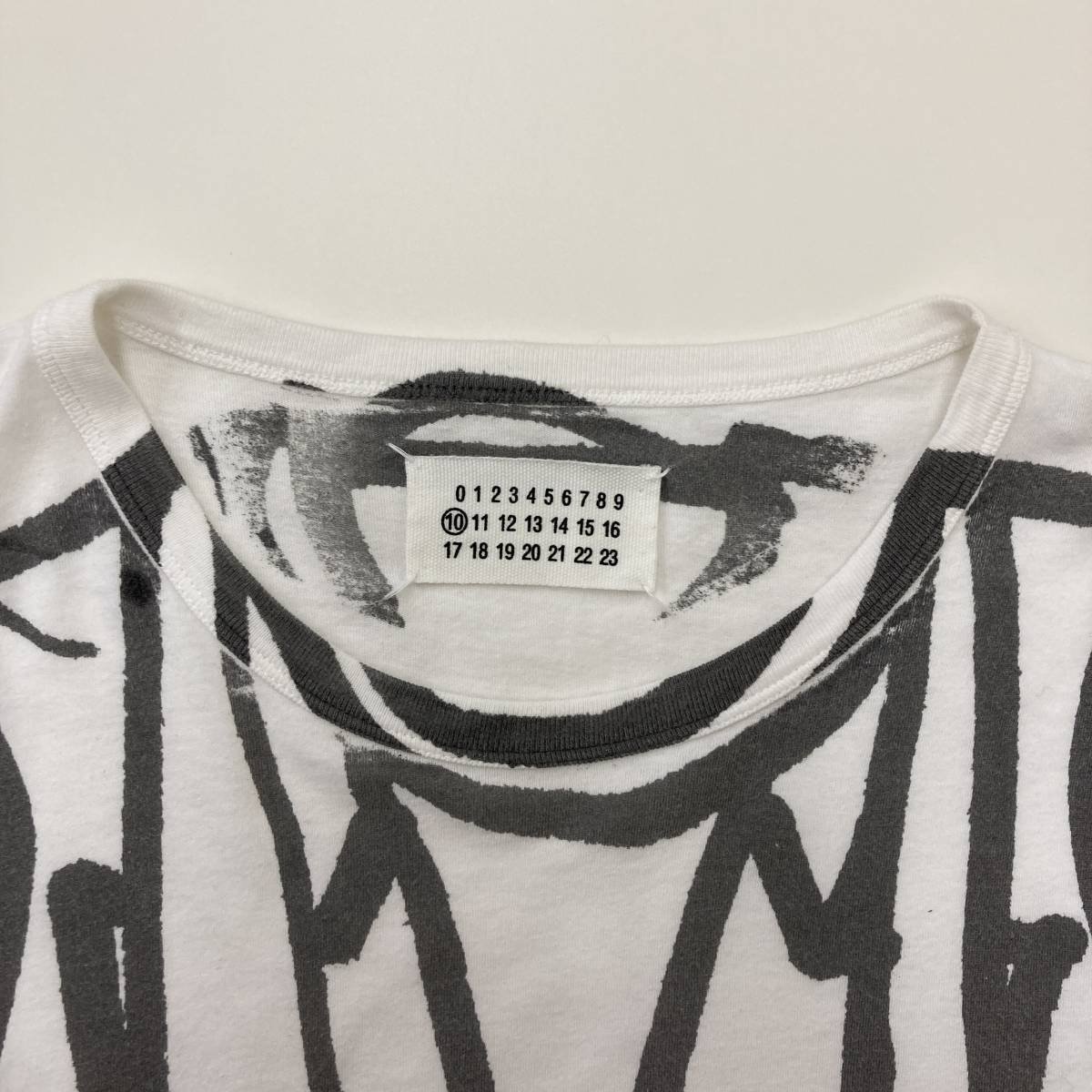 初期 ここのえ Maison Martin Margiela 10 イタリア製 長袖 カットソー メンズ マルタンマルジェラ ロンT Tシャツ VINTAGE archive 3080400の画像7