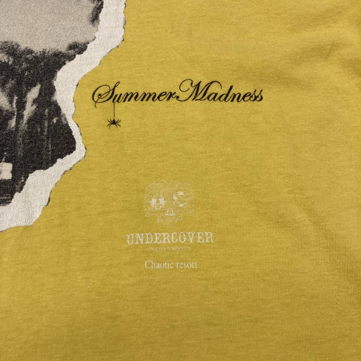 UNDERCOVER 08SS SUMMER MADNESS期 フォト 半袖 Tシャツ イエロー 2サイズ アンダーカバー カットソー Tee archive ★ 1368_画像8