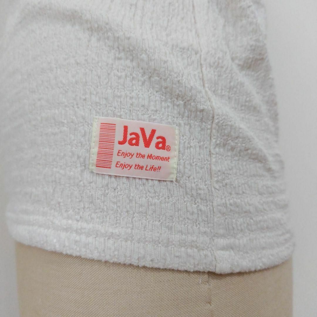 Java クラシカルエルフ 半袖 M ぽこぽこ素材ベーシックTEE 白 Tシャツ