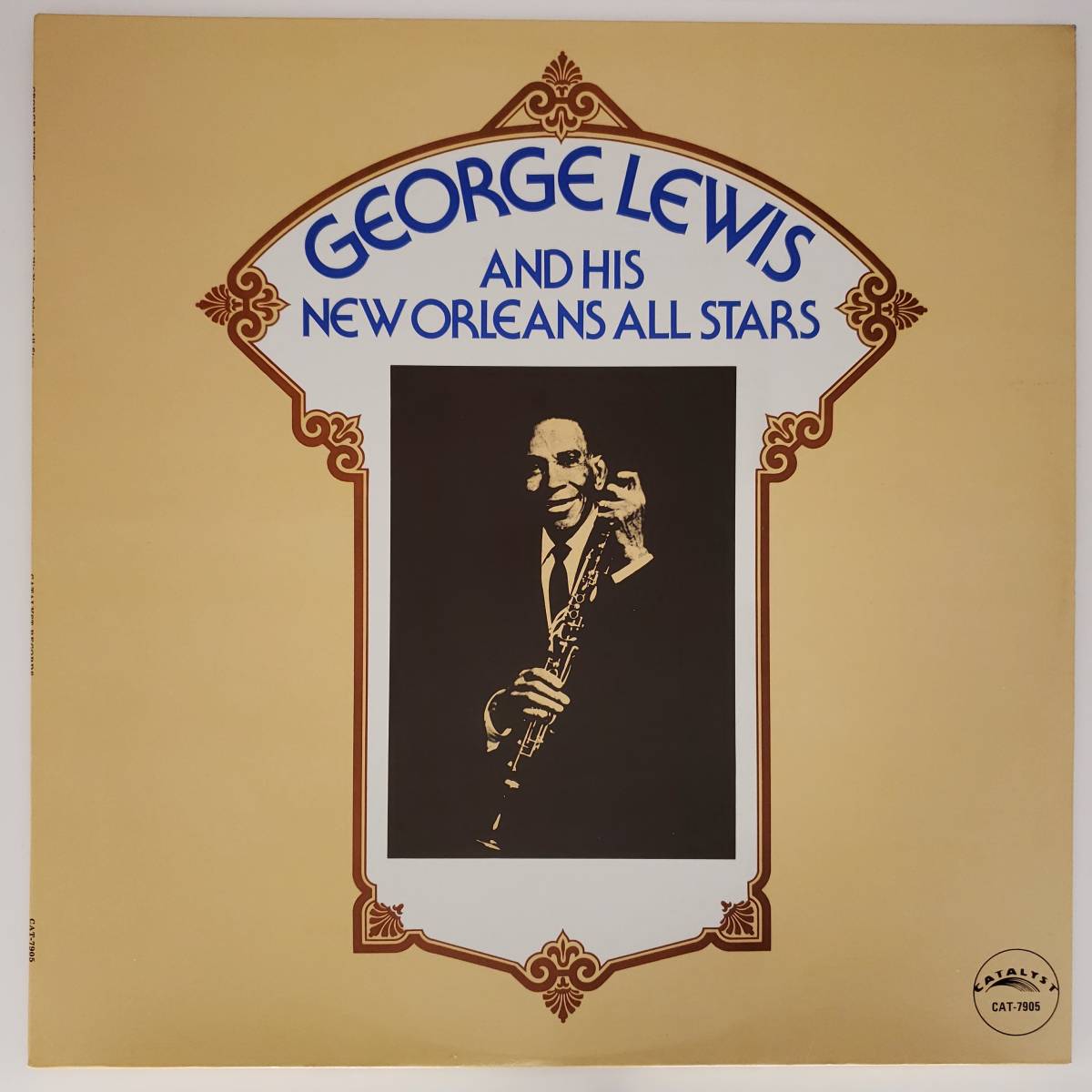 良盤屋◆LP◆Jazz:【米 輸入盤】ジョージ・ルイス☆George Lewis & His New Orleans All-Stars【東京公演ライヴ盤】◆Dixieland◆J-3486_画像1