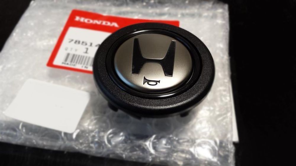 ★新品 未使用 Honda NSX-S NA2用 ホーン ボタン 78514-SL0-Z71ZA Type-S Black Horn Button ホンダ 純正部品_画像1