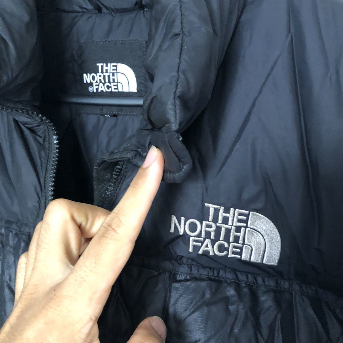 THE NORTH FACE ダウンジャケット ヌプシ Mサイズ_画像2