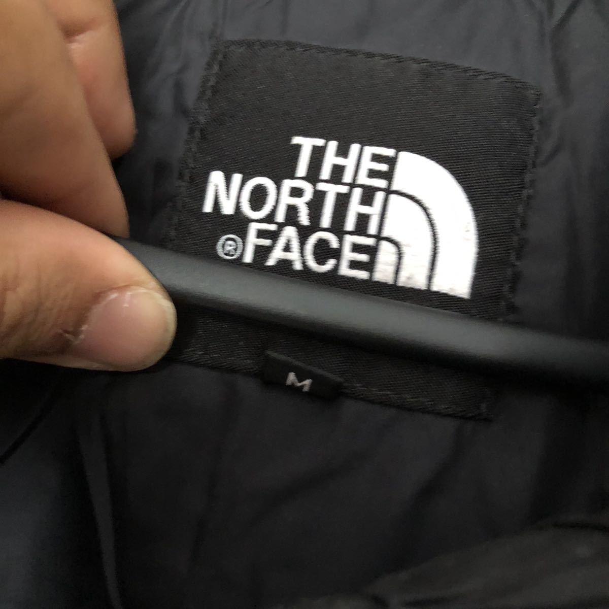THE NORTH FACE ダウンジャケット ヌプシ Mサイズ_画像3