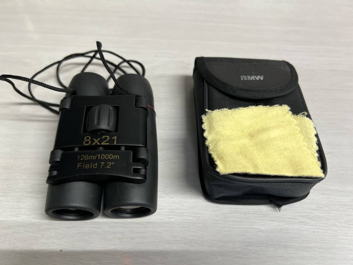 [ not for sale ]BMW binoculars small size case attaching (2142)