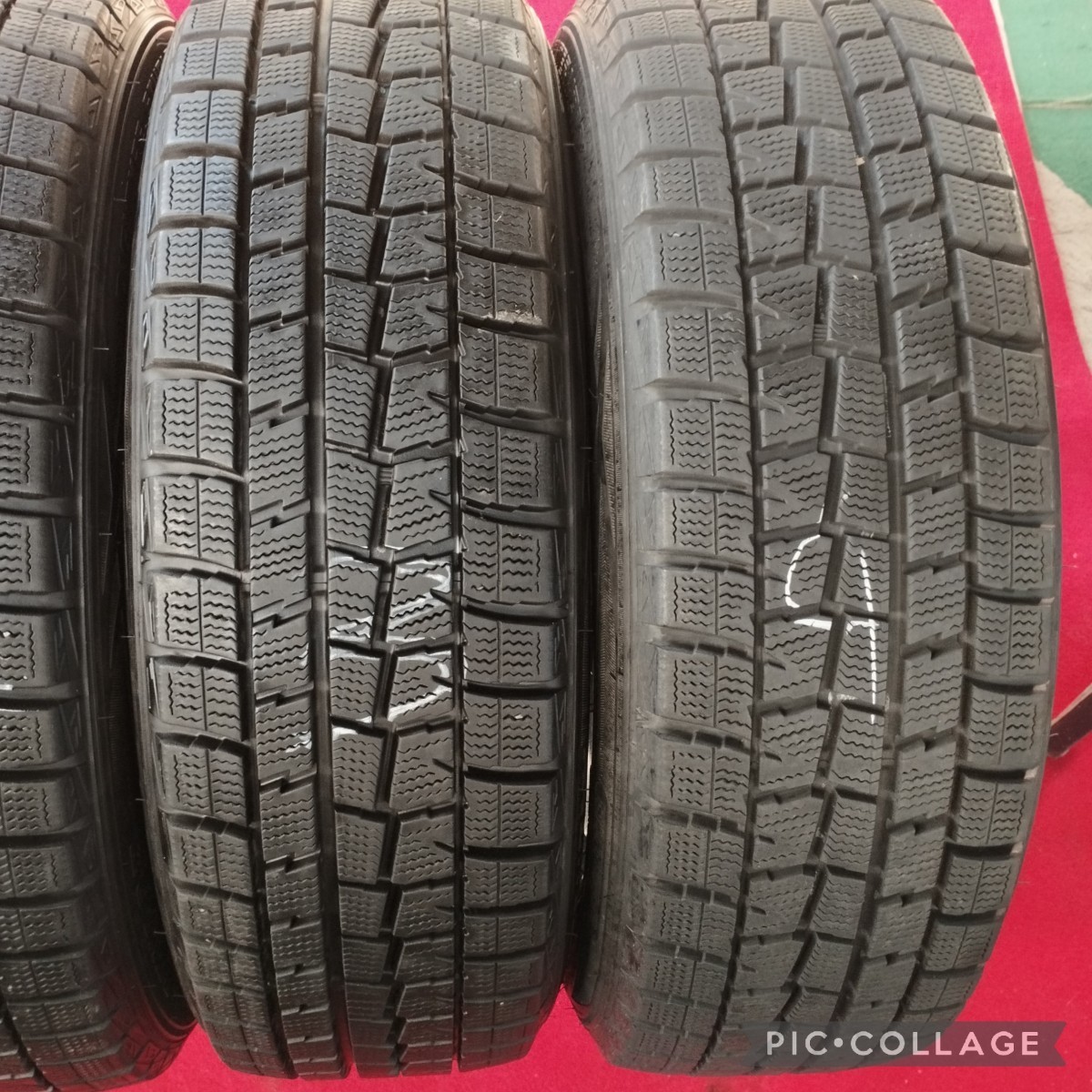 MANARAY SPORTアルミ16インチ 6J-+43 100 4H 冬用4本セットダンロップ ウインターマックス WM01 175/60R16 アクア クロスビなど_画像6