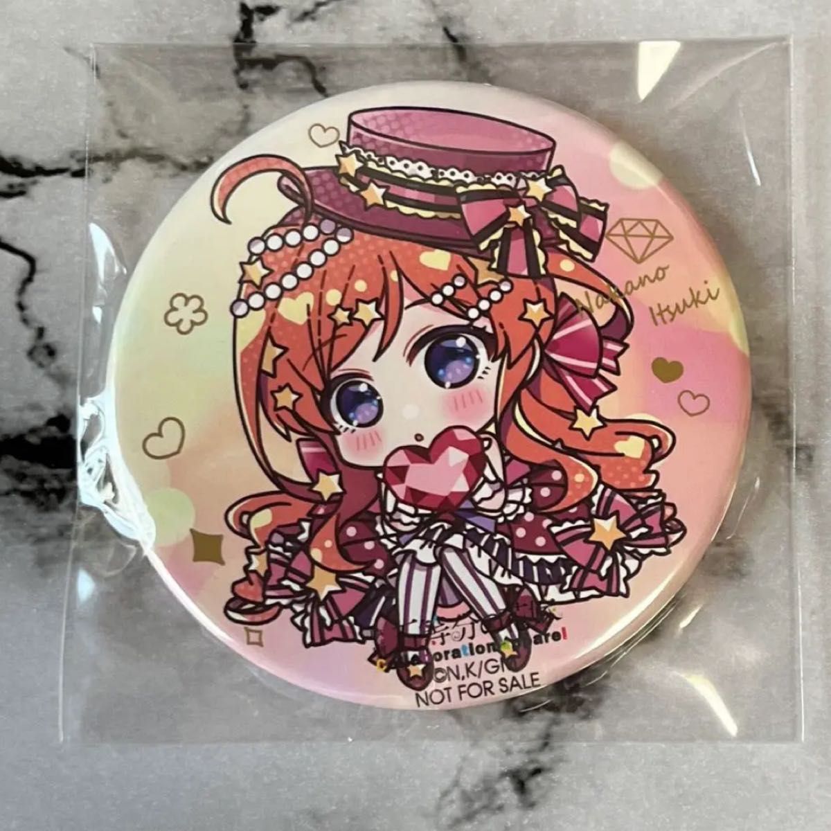 五等分の花嫁 中野五月 アパレルコラボ 缶バッジ UGCコラボレーション 第3弾特典