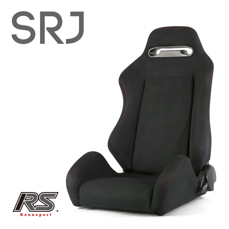 セミバケットシート SRJ スエード (右) シートレールセット(J) ストリーム（前期） RN1用_画像1