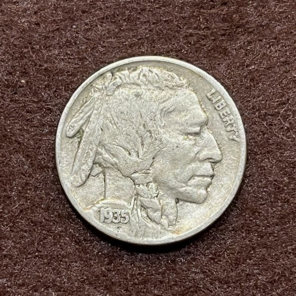 アメリカ 5セント硬貨(1935年) /バッファローニッケル/インディアン