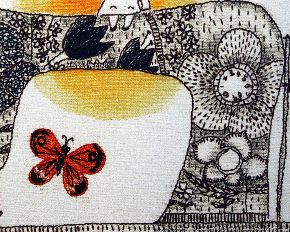MICAO ミシン妖精 版画 Yahoo!オークション - MICAO(ミカオ) ミシン妖精 版画