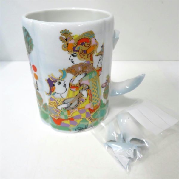 キリン ビアマグコレクション KIRIN BEER MUG COLLECTION ローゼンタール 1984年 コメディデルアルテ 難有_画像1