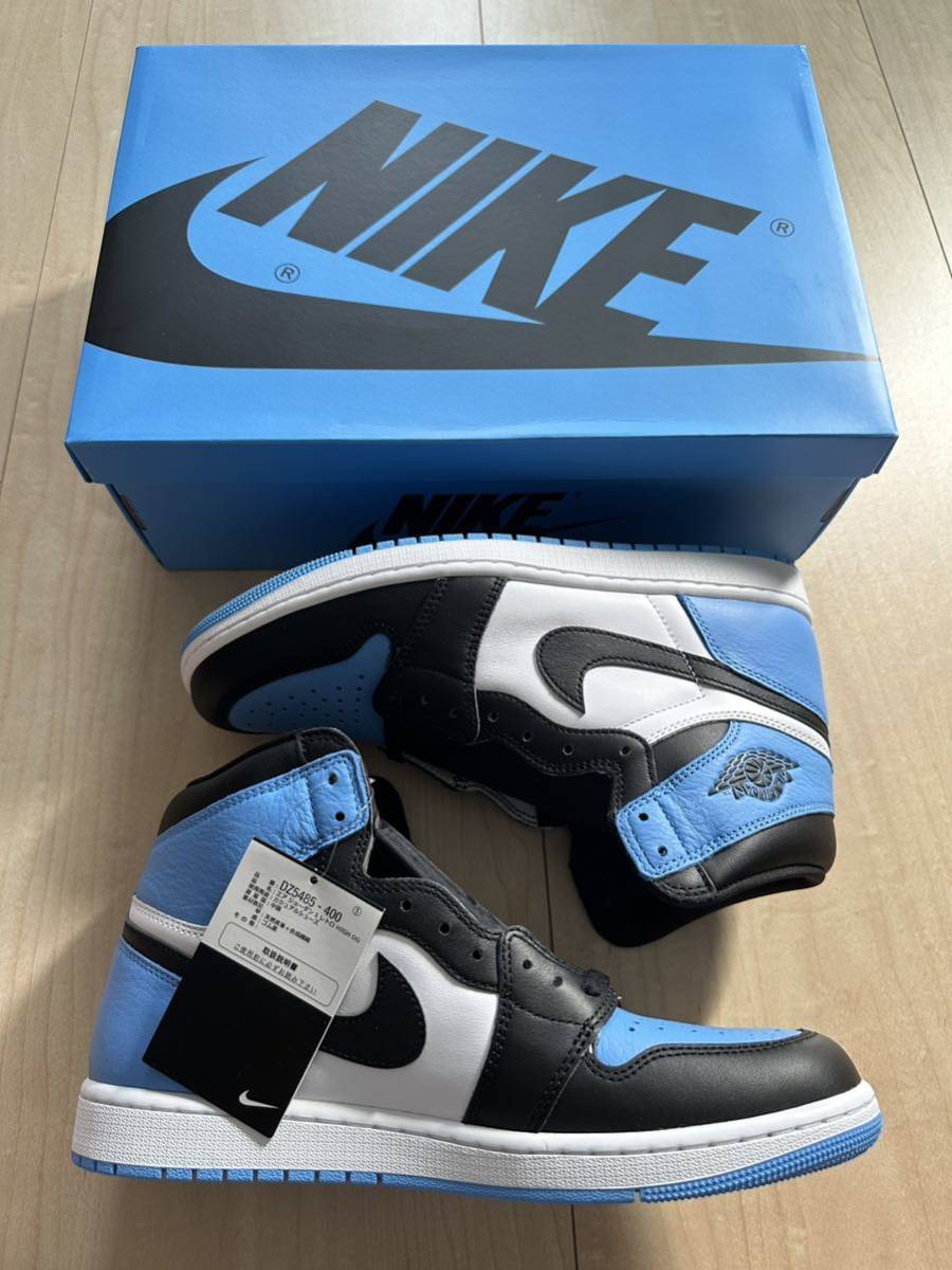 29cm Nike Air Jordan 1 Retro High OG University Blue/UNC Toe