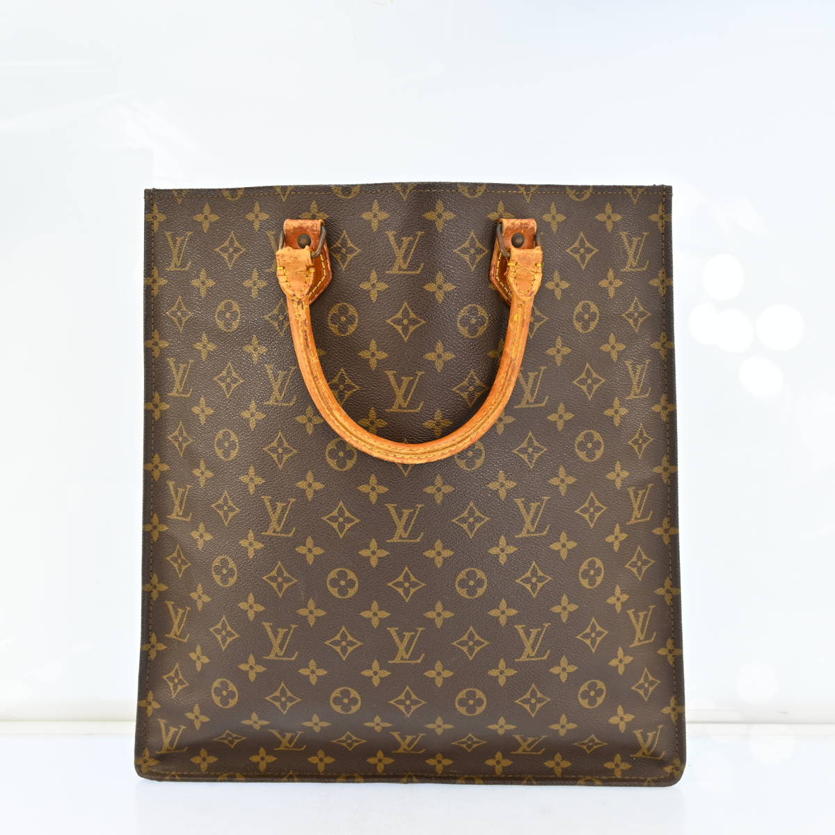 LOUIS VUITTON ルイヴィトン M51140 モノグラム サックプラ トートバッグ ハンドバッグ　H1281CA509　ジャンク_画像1