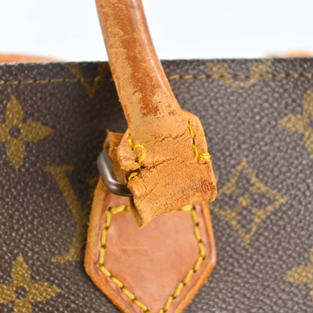 LOUIS VUITTON ルイヴィトン M51140 モノグラム サックプラ トートバッグ ハンドバッグ　H1281CA509　ジャンク_画像8