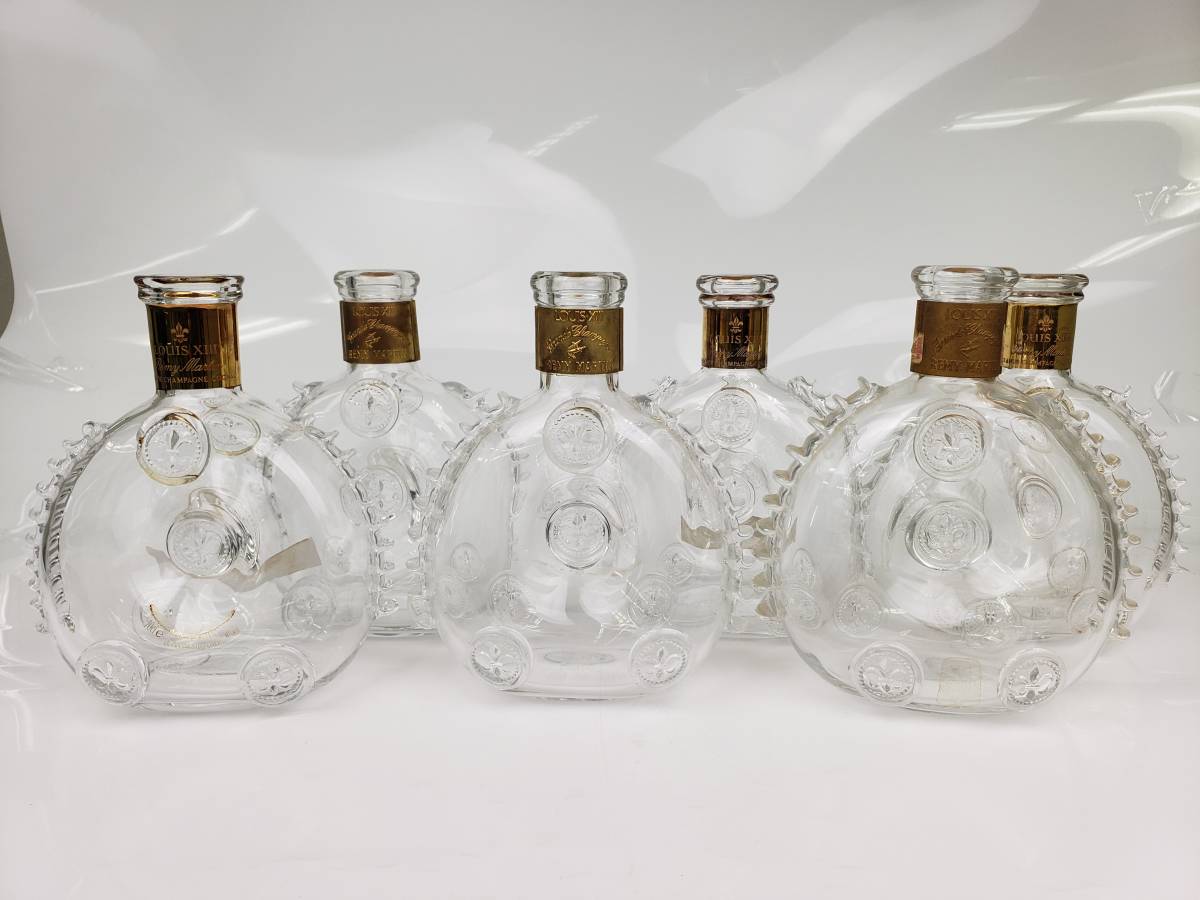 louis xiii cognac empty bottle