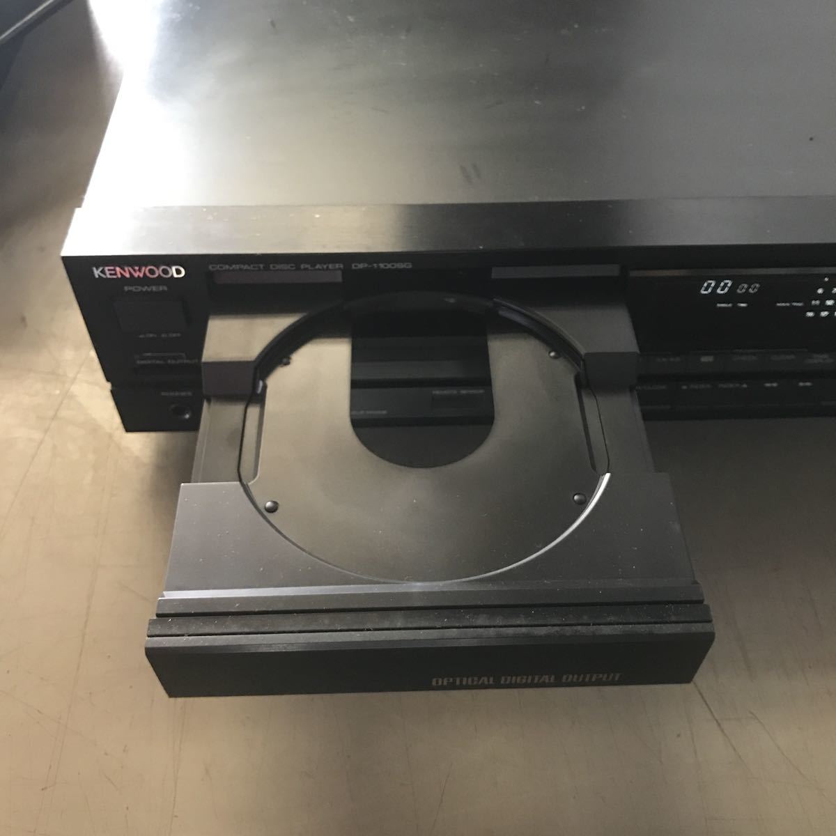 KENWOOD( Kenwood )DP-1100SG CD player electrification ending present condition exhibition 