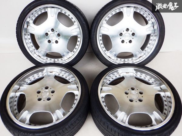 SUPER STAR スーパースター レオンハルト Biel バイル 21インチ 9J？ +36？ 10J +46 5穴 PCD120 245/35R21 285/30R21 レクサス LS460 LS600_画像1