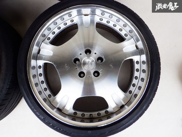 SUPER STAR スーパースター レオンハルト Biel バイル 21インチ 9J？ +36？ 10J +46 5穴 PCD120 245/35R21 285/30R21 レクサス LS460 LS600_画像2