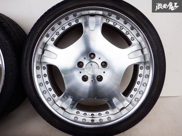 SUPER STAR スーパースター レオンハルト Biel バイル 21インチ 9J？ +36？ 10J +46 5穴 PCD120 245/35R21 285/30R21 レクサス LS460 LS600_画像5