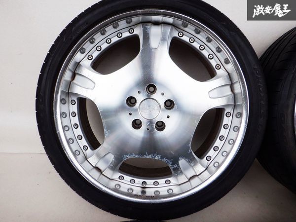 SUPER STAR スーパースター レオンハルト Biel バイル 21インチ 9J？ +36？ 10J +46 5穴 PCD120 245/35R21 285/30R21 レクサス LS460 LS600_画像4