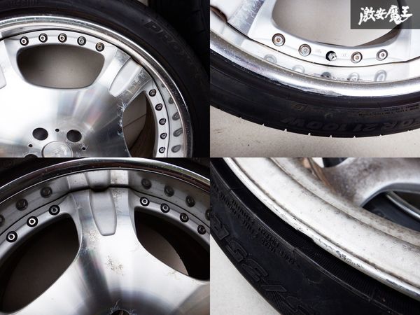 SUPER STAR スーパースター レオンハルト Biel バイル 21インチ 9J？ +36？ 10J +46 5穴 PCD120 245/35R21 285/30R21 レクサス LS460 LS600_画像8