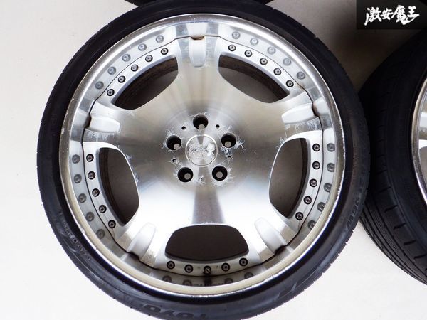 SUPER STAR スーパースター レオンハルト Biel バイル 21インチ 9J？ +36？ 10J +46 5穴 PCD120 245/35R21 285/30R21 レクサス LS460 LS600_画像3