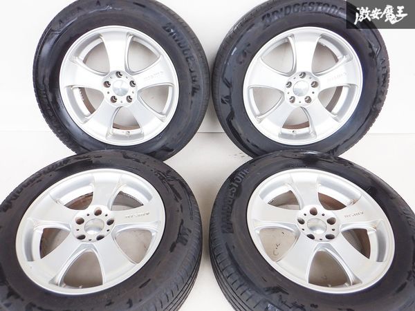 NISMO ニスモ RAYS レイズ LM-X5 LMX5 18インチ 7.5J +35 5穴 PCD114.3 B/S アレンザ 235/65R18 2021年 4本 ムラーノ エルグランド セレナ_画像1