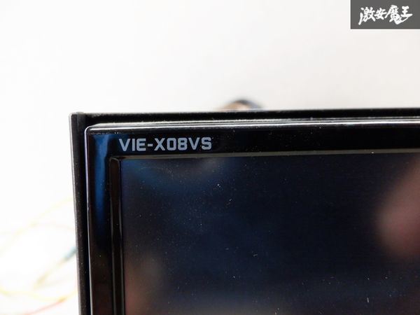 ALPINE アルパイン HDDナビ VIE-X08VS Bluetooth DVD再生 CD再生 地デジ内蔵 カーナビ 棚C4_画像5