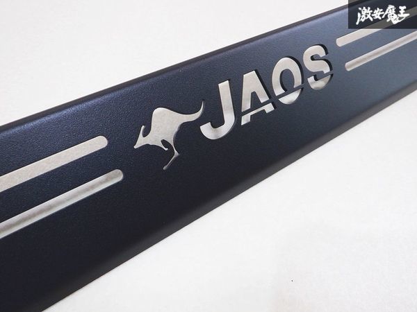 新品即納 JAOS ジャオス GUN125 ハイラックス 2017/9-2020/8 ステンレス フロントスキッドバー B150096D チューブバー バー 棚2I13_画像2