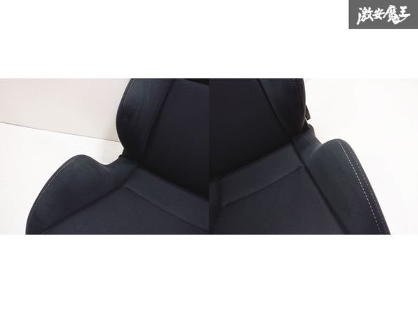 きれい！！ RECARO レカロ SR-7 SR7 GK100 BK/BK ブラック セミバケ セミバケット リクライニング シート 両側ダイヤル式 81-092.00.965-0_画像8