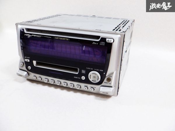 carrozzeria カロッツェリア FH-P3006ZY-02 2DIN CD＆MDプレーヤー CD再生 MD再生 カーオーディオ 棚C4_画像3