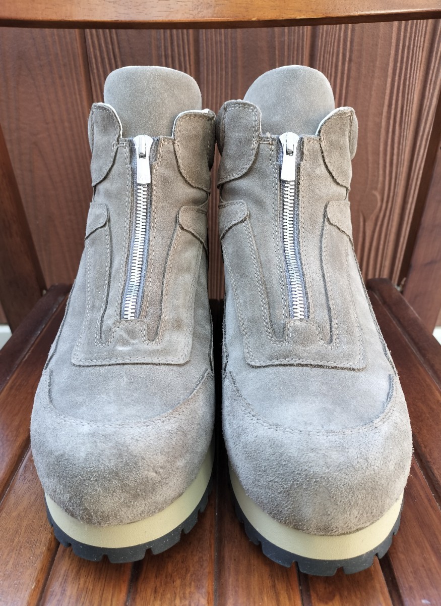 22w-23sp未使用【nonnative】HIKER ZIP BOOTS COW LEATHER《定価￥75.680-》NN-F4203《42nd Collection》本革スエードMidブーツ