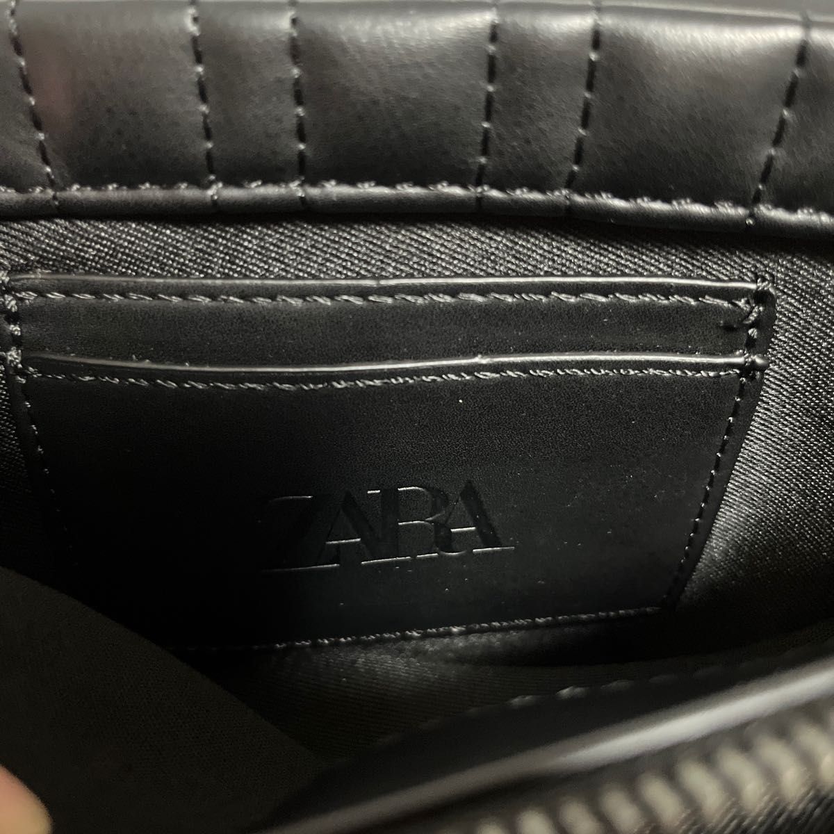 ZARA ザラ チェーン ショルダー バッグ ブラック 黒 チェーン ZARA ザラ チェーン ショルダー バッグ ブラック 黒 チェーン