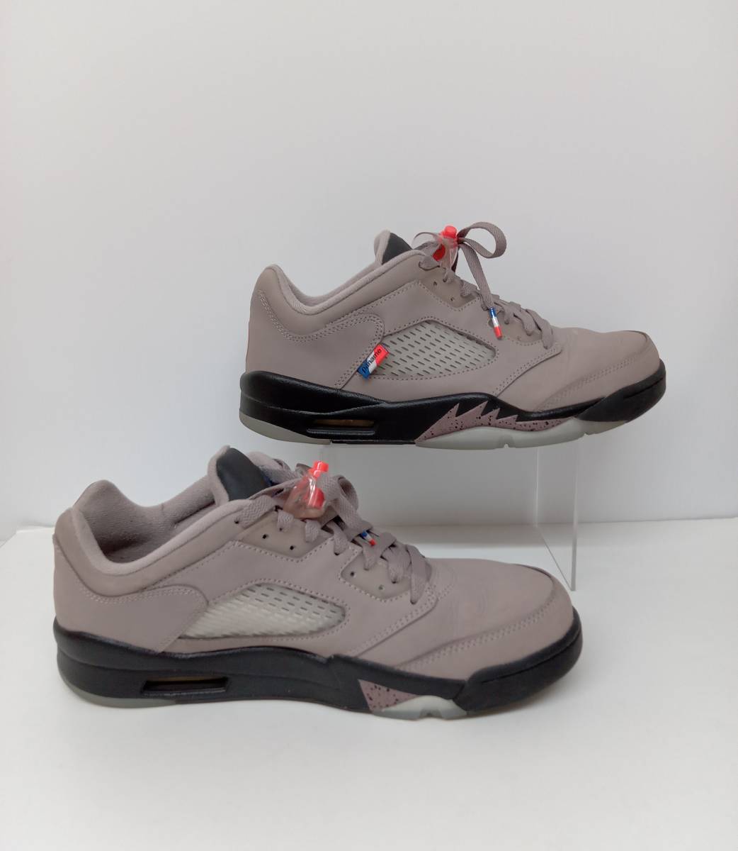 NIKE ナイキ スニーカー AIR JORDAN 5 RETRO LOW PSG パリサンジェルマン DX6325-204 約27.5cm グレージュ 通年_画像5