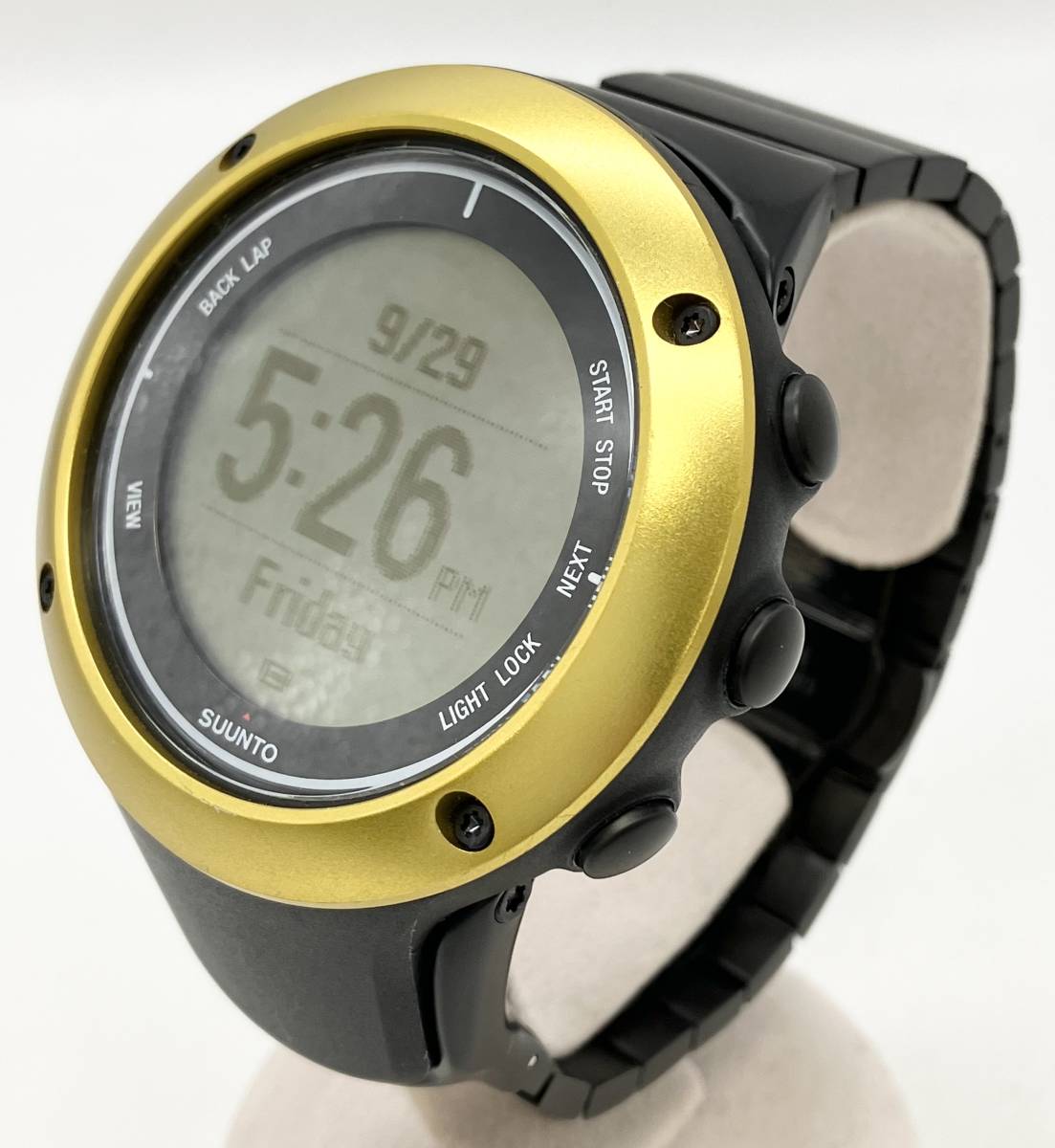 SUUNTO Suunto AMBIT2 Anne bit 2 lime metal band digital rechargeable wristwatch 