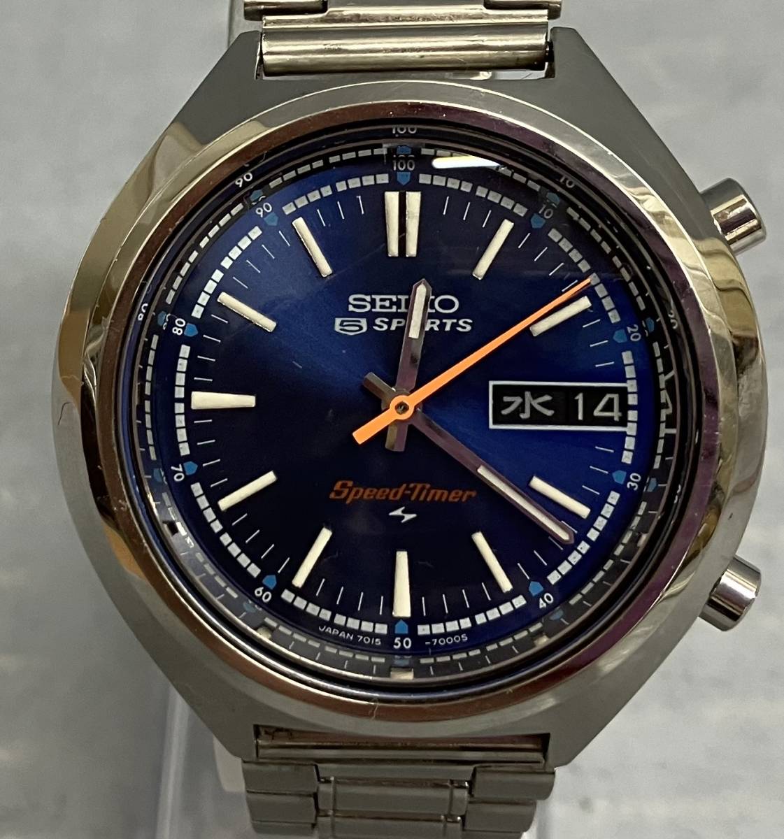 衝撃特価 5 SEIKO セイコー SEIKO SPORTS 自動巻き 時計 7015-7000