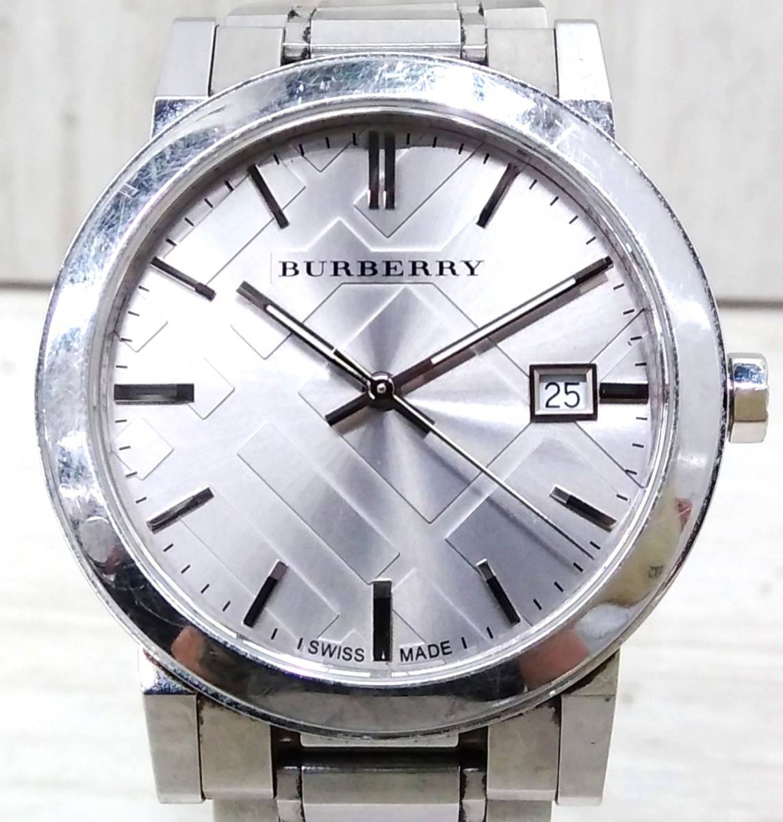 BURBERRY(Bueberrys) バーバリー BU9035／78*** クォーツ 腕時計【2023/04・電池交換済】