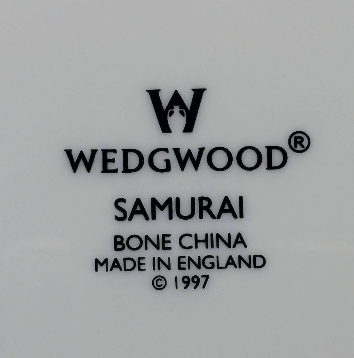 WEDGWOOD ウェッジウッド サムライプレート サムライアクセントプレート 各27cm_画像5