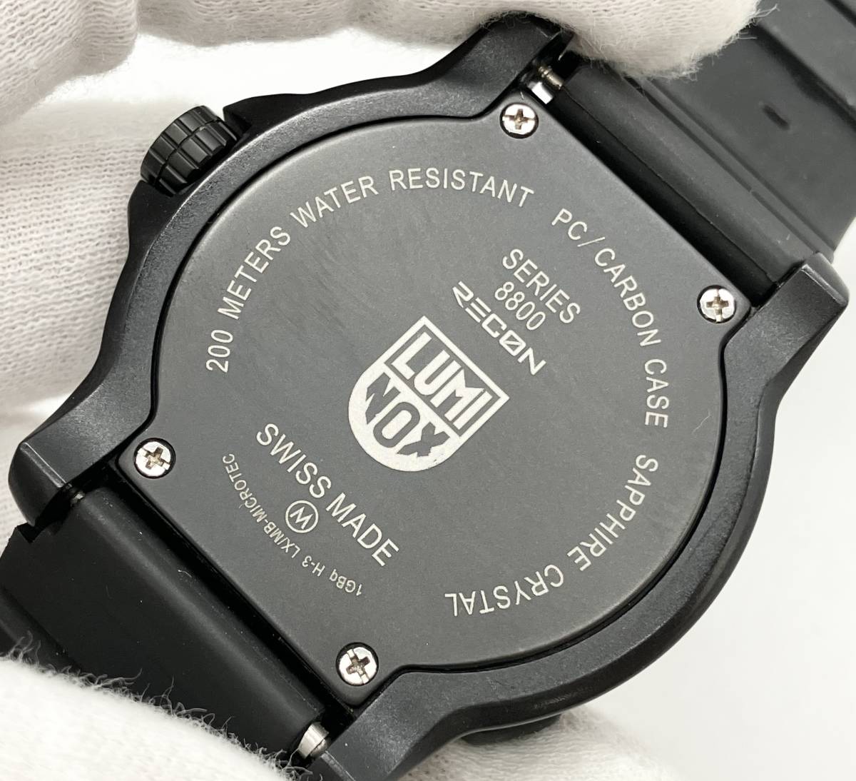 同梱不可】 LUMINOX ルミノックス 腕時計 クオーツ アナログ ラバー