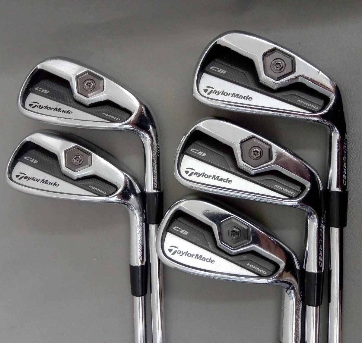 柔らかい アイアンセット TaylorMade S N.S.PRO950GH 5本セット 2011年