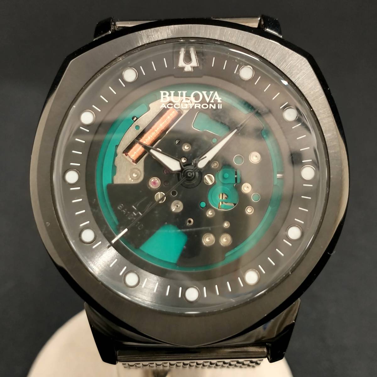 満点の アキュトロン2 BULOVA ブローバ ジャンク ACCUTRON メッシュ