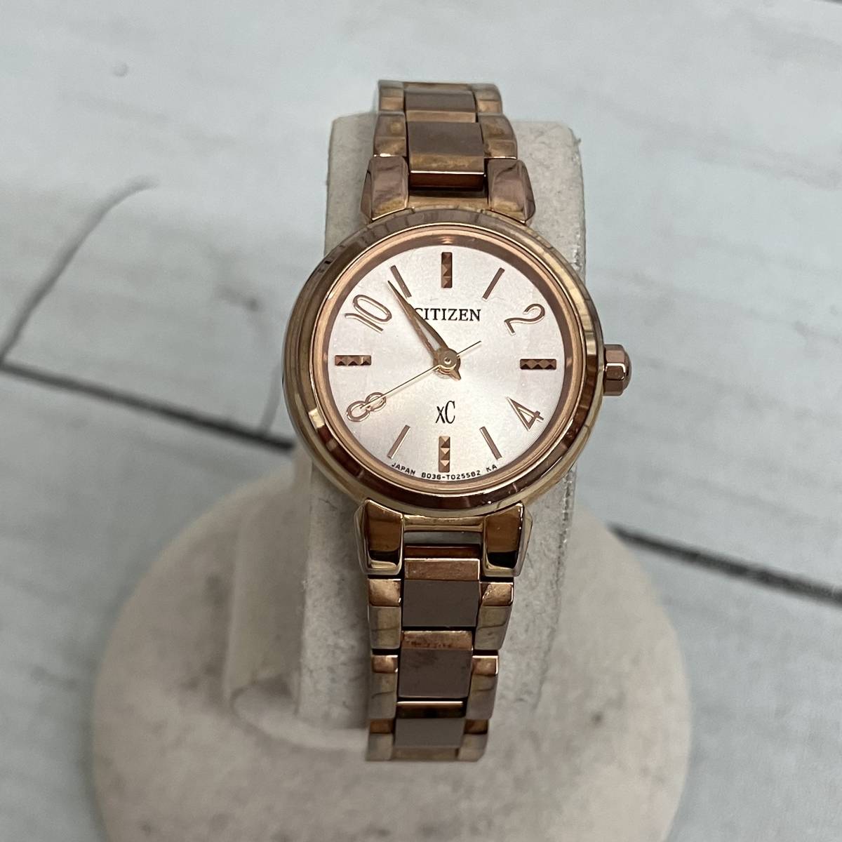 レディース シチズン CITIZEN B036-T016600 腕時計 ソーラー ピンクゴールド