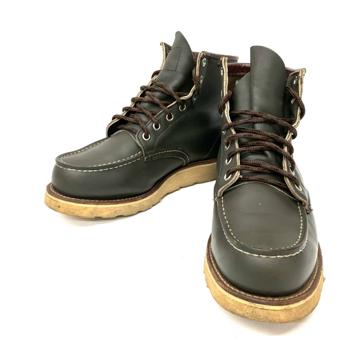 RED WING カーキ レッド ウイング The Irish Setter Sport Boot カーキグリーン 犬タグ アイリッシュセッター スポーツ US7 25.0cm_画像1