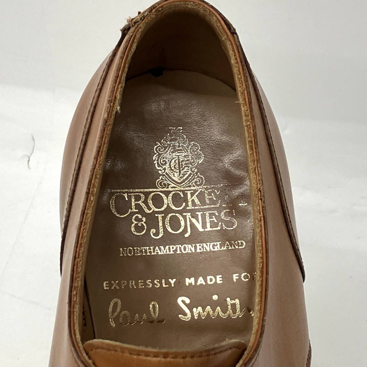 CROCKETT&JONES クロケット&ジョーンズ ドレスシューズ レザーシューズ 6209 X34577 UK6.5 サイズ25.0cm_画像7